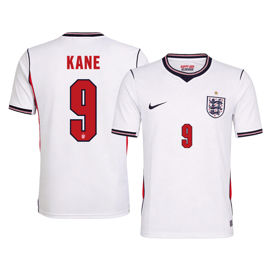 KANE #9 Angleterre Domicile Maillot - Coupe du Monde 2026 Blanc