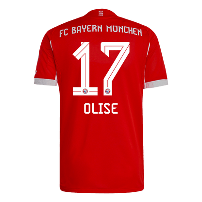 OLISE #17 Munich Domicile Maillot 2025/26 Rouge Joueur
