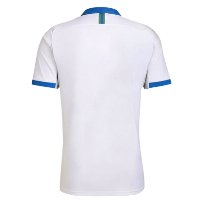 Retro Brésil Extérieur Maillot 2019 Blanc