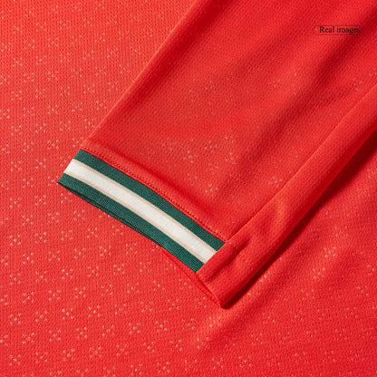 RONALDO #7 Portugal Domicile Maillot Manches Longues 2025