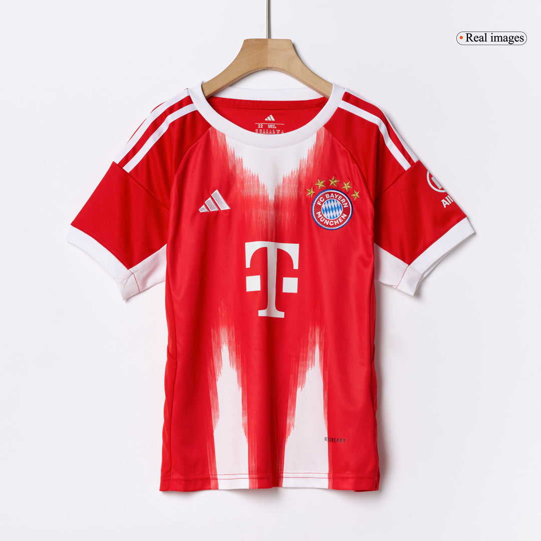 Munich Domicile Maillot Kit 2025/26 Enfant Rouge
