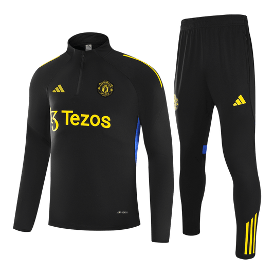 Manchester United Sweatshirt Kit 2025/26 Enfant Noir