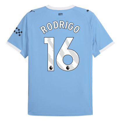 RODRIGO #16 Manchester City Domicile Maillot 2025/26 Grande Taille