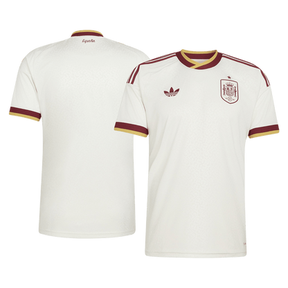Espagne Extérieur Maillot - Coupe du Monde 2026 Blanc