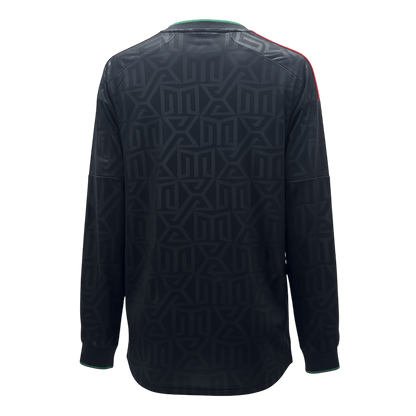 Mexique Maillot Manches Longues - Coupe du Monde 2026 Noir Grande Taille