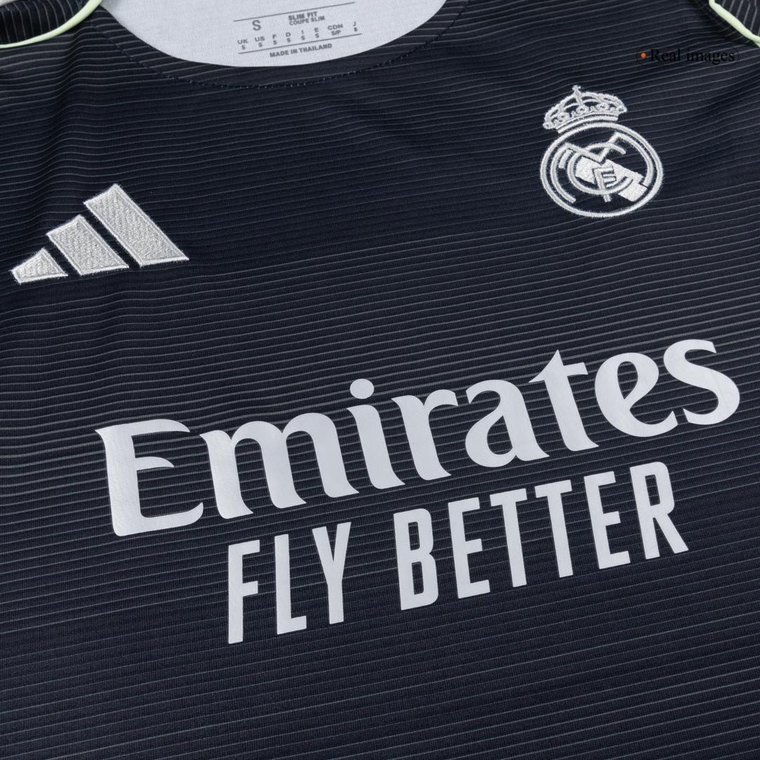 Femme Real Madrid Extérieur Maillot 2025/26 Bleu marine