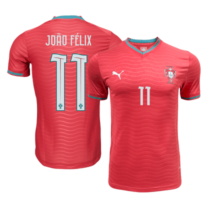 JOÃO FÉLIX #11 Portugal Domicile Maillot - Coupe du Monde 2026 Rouge Joueur