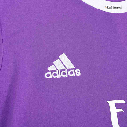 RONALDO #7 Retro Real Madrid Extérieur Maillot Manches Longues 2016/17
