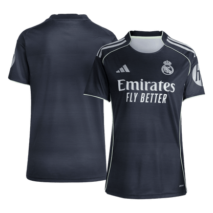 Femme Real Madrid Extérieur Maillot 2025/26 Bleu marine