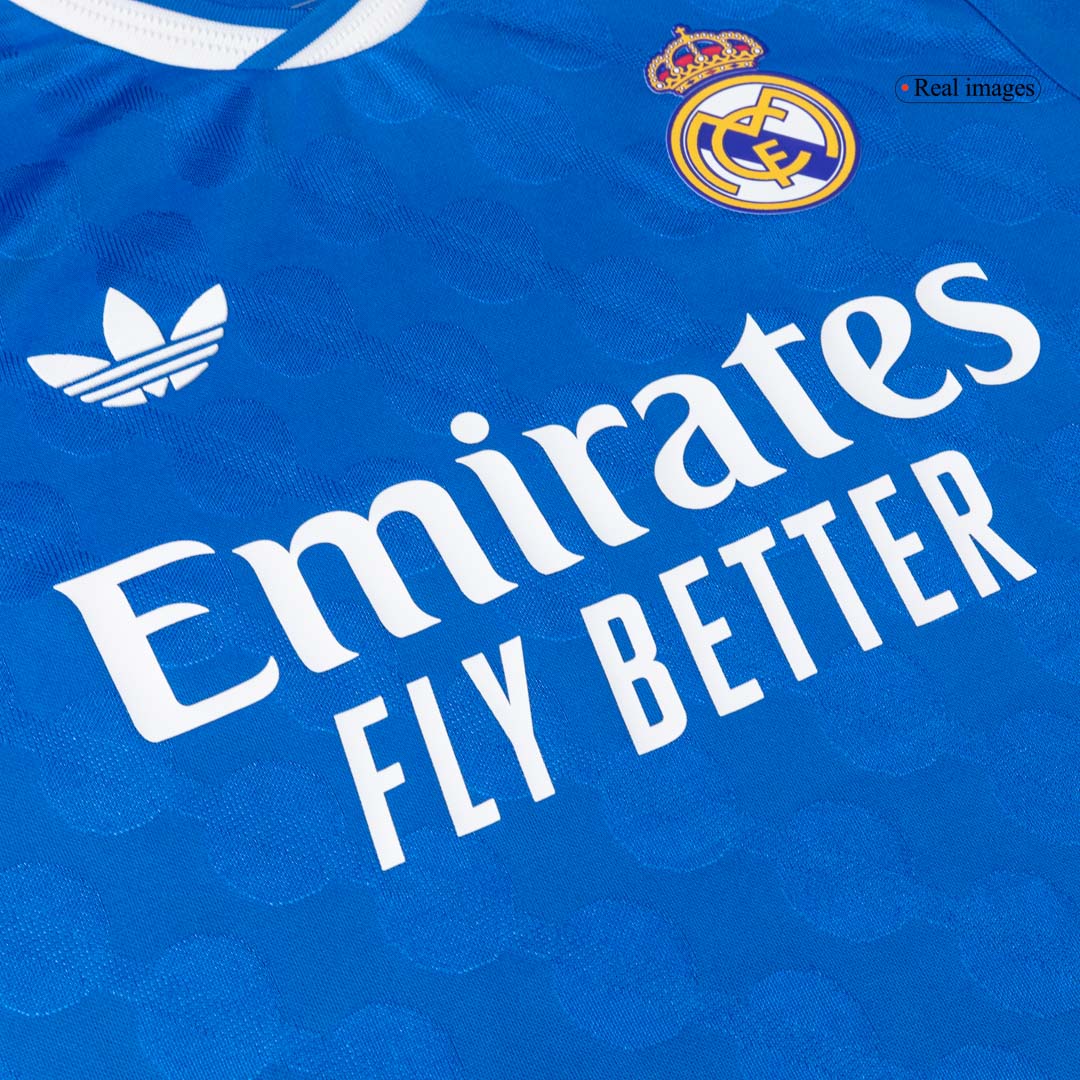 F. MENDY #23 Real Madrid Third Maillot 2025/26 Bleu Joueur