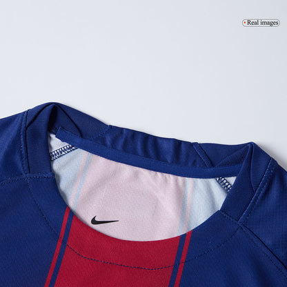 ROONY #19 Barcelone Domicile Maillot 2025/26 Rouge et Bleu - UCL - Super