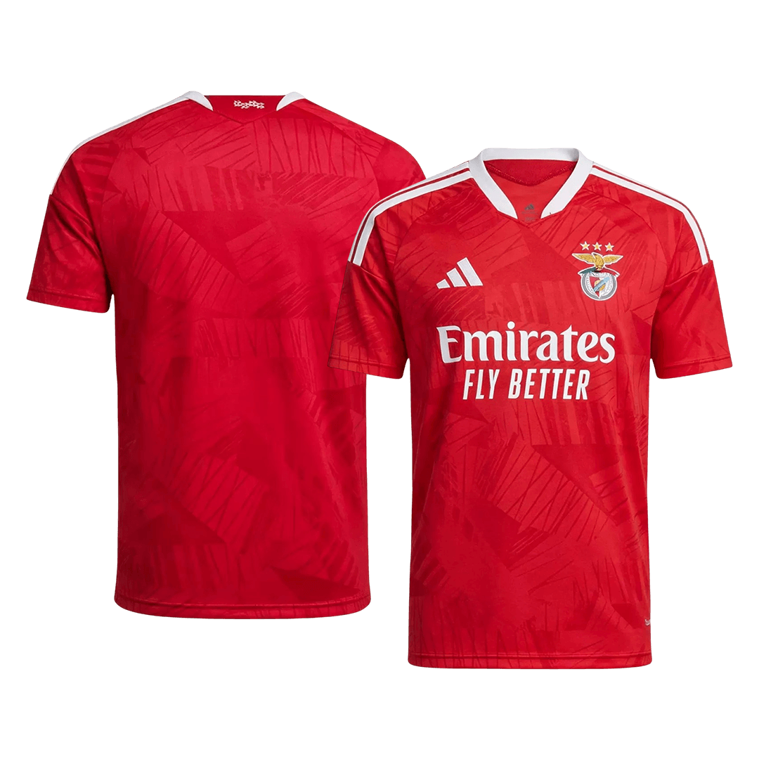 Lisbonne Domicile Maillot 2026/27 Rouge Grande Taille