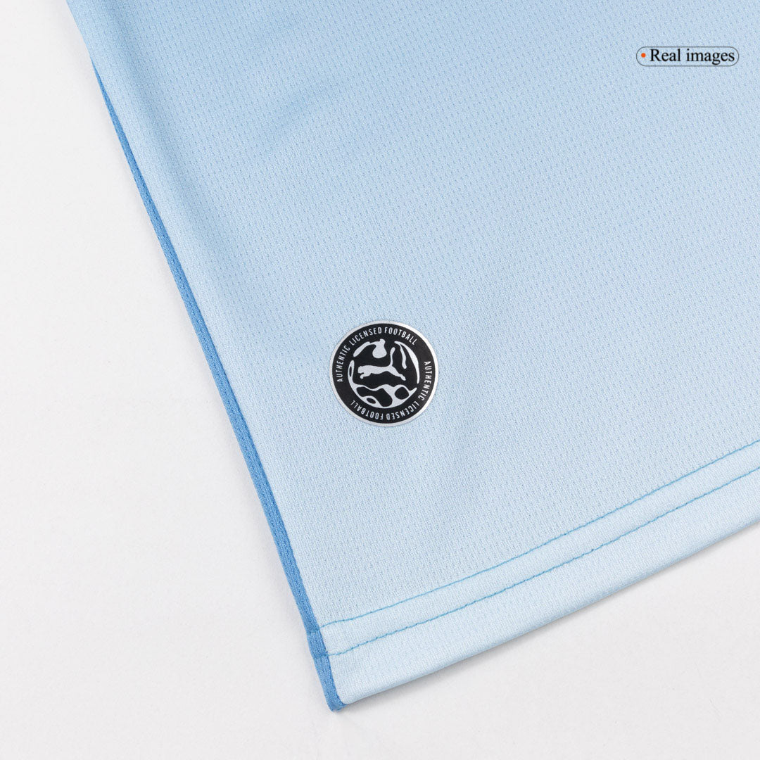 DOKU #11 Manchester City Domicile Maillot 2026/27 Bleu - UCL