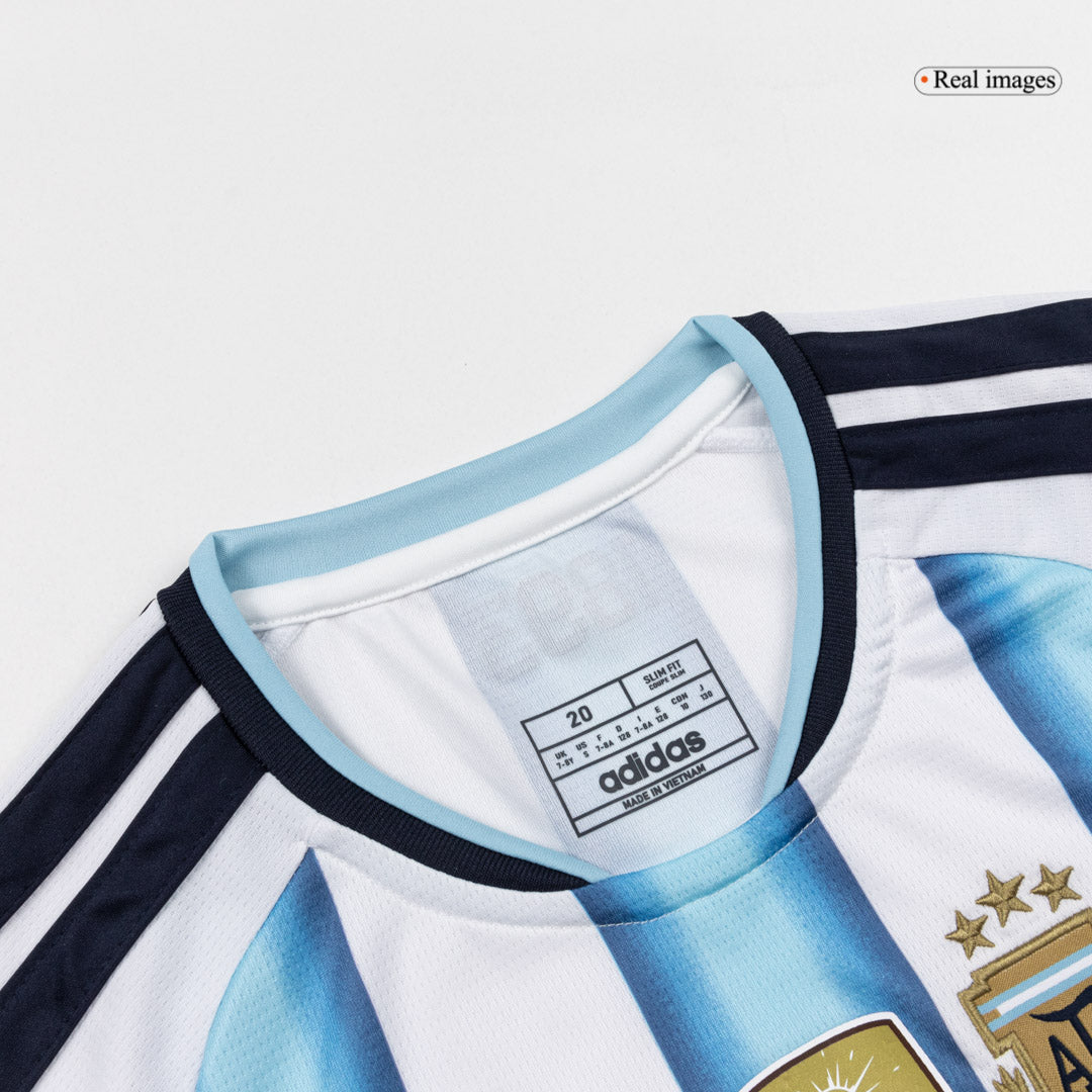 Kids MESSI #10 Argentine Domicile Maillot Kit - Coupe du Monde 2026 Blue&White - Super