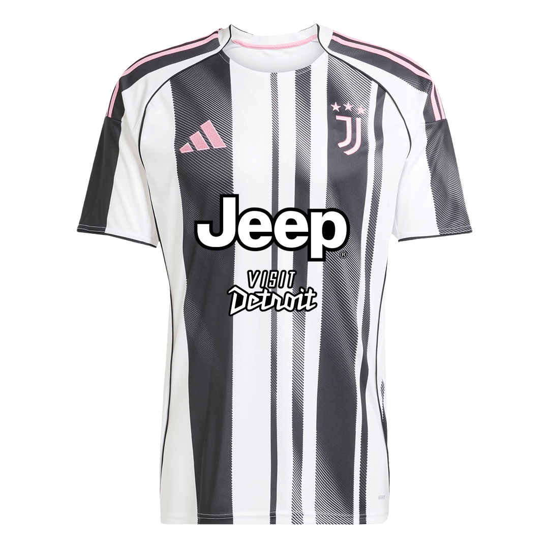 Juventus Domicile Maillot Kit 2025/26 Black&White