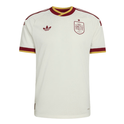 Espagne Extérieur Maillot - Coupe du Monde 2026 Blanc Joueur